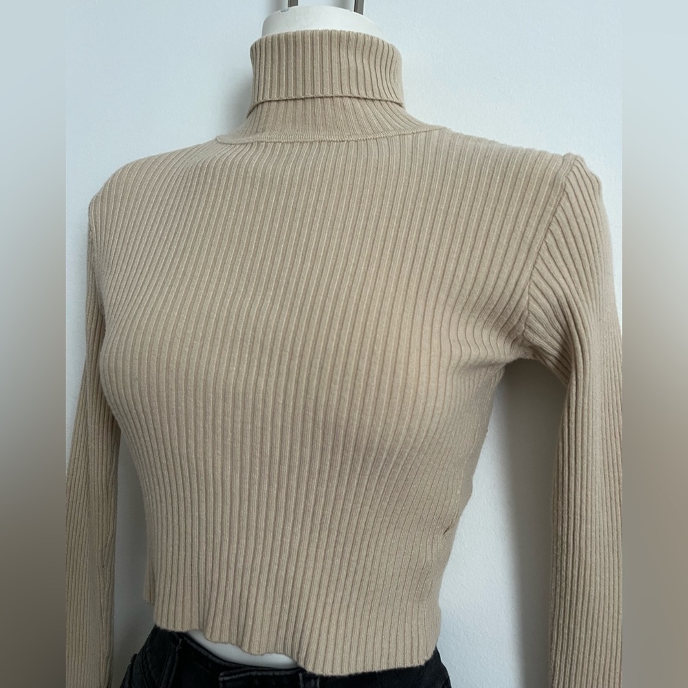 Long sleeve turtle neck